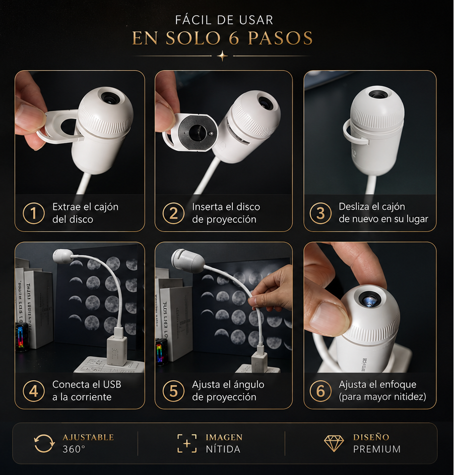 StarLux - Projector de Imágenes espaciales